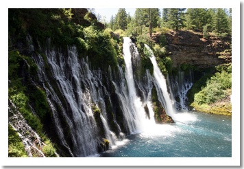  Burney Falls, 75 minutes from Redding California