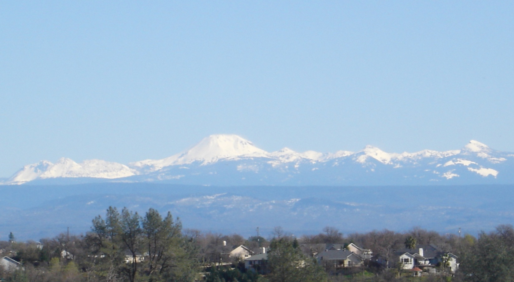 Mt. Lassen, east of Redding California