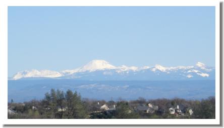 Mt. Lassen, east of Redding California