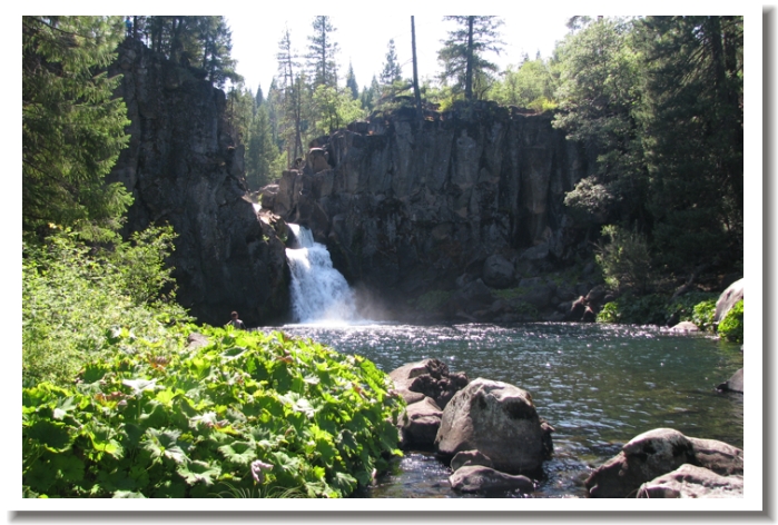 McCloud Falls - middle
