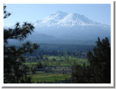 Mt. Shasta picture from Lake Shastina