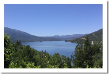 Whiskeytown Lake,  Redding California from the Visitors Center