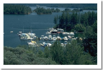 Oak Bottom Marina at Whiskeytown Lake at Oak Bottom,  Redding California