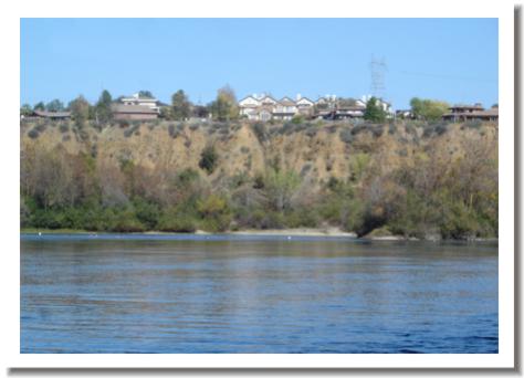 River Heights Condos, overlooking the Sacramento River