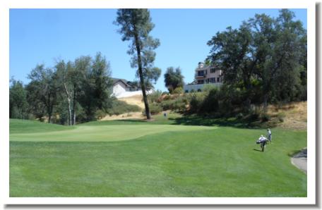 Gold Hills Golf Club #3 green, Redding California